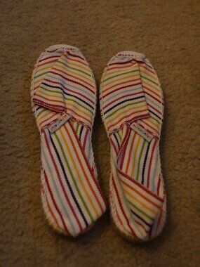 Alpargatus Spanish Jute Flat Espadrilles Slip On Shoes Size 41 / US 10